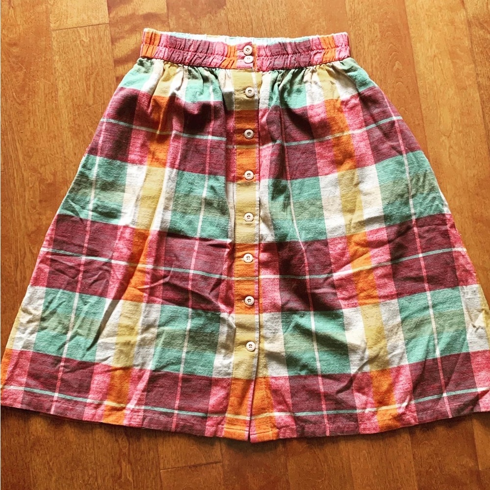 Ace & Jig Sadie Skirt in Daquiri, size M